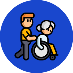 Male and Female Caretakers